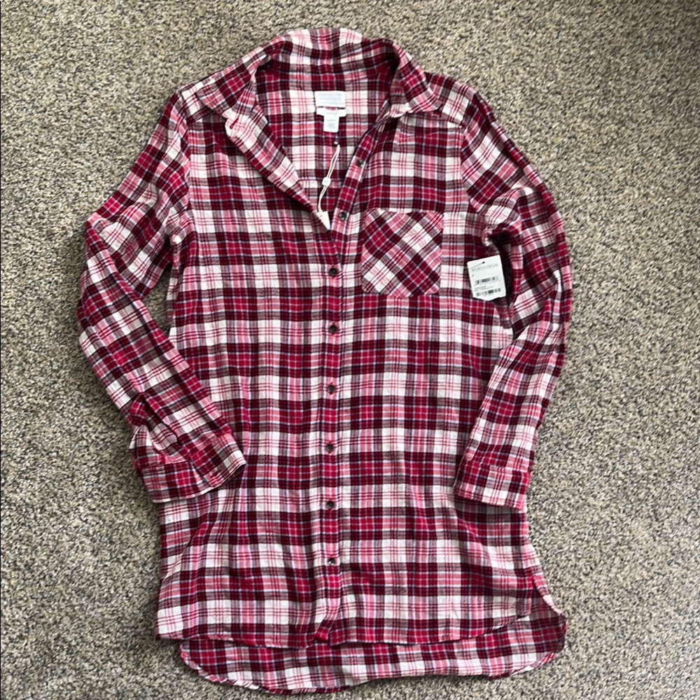 Nordstrom - NWT Caslon Plaid Button-Up Shirt